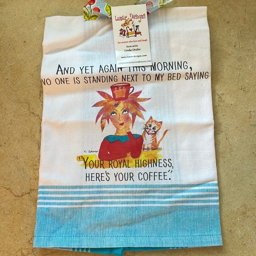 NWT kitchen tea towel